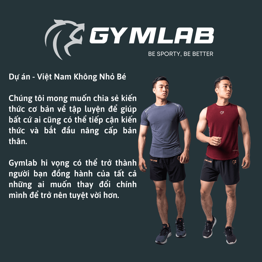 Dự án chia sẻ kiến thức tập Gym của Gymlab