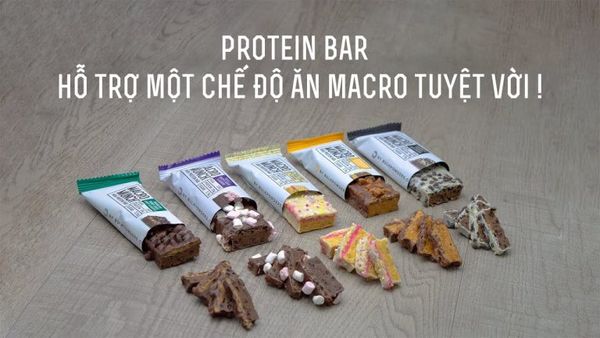 Sự phong phú của bánh protein bar: Không chỉ là “thanh socola vị đậu phộng”