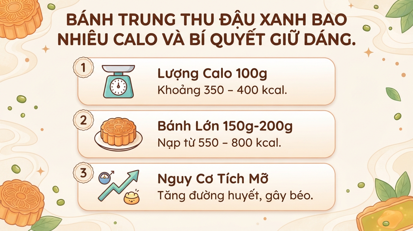 Cách Ăn Bánh Trung Thu Đậu Xanh Hạn Chế Tăng Cân