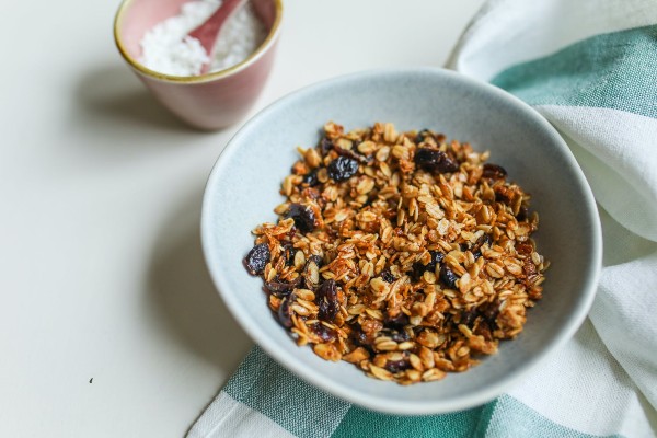 Nguyên liệu (cho 600g granola – đủ dùng 2–3 tuần)