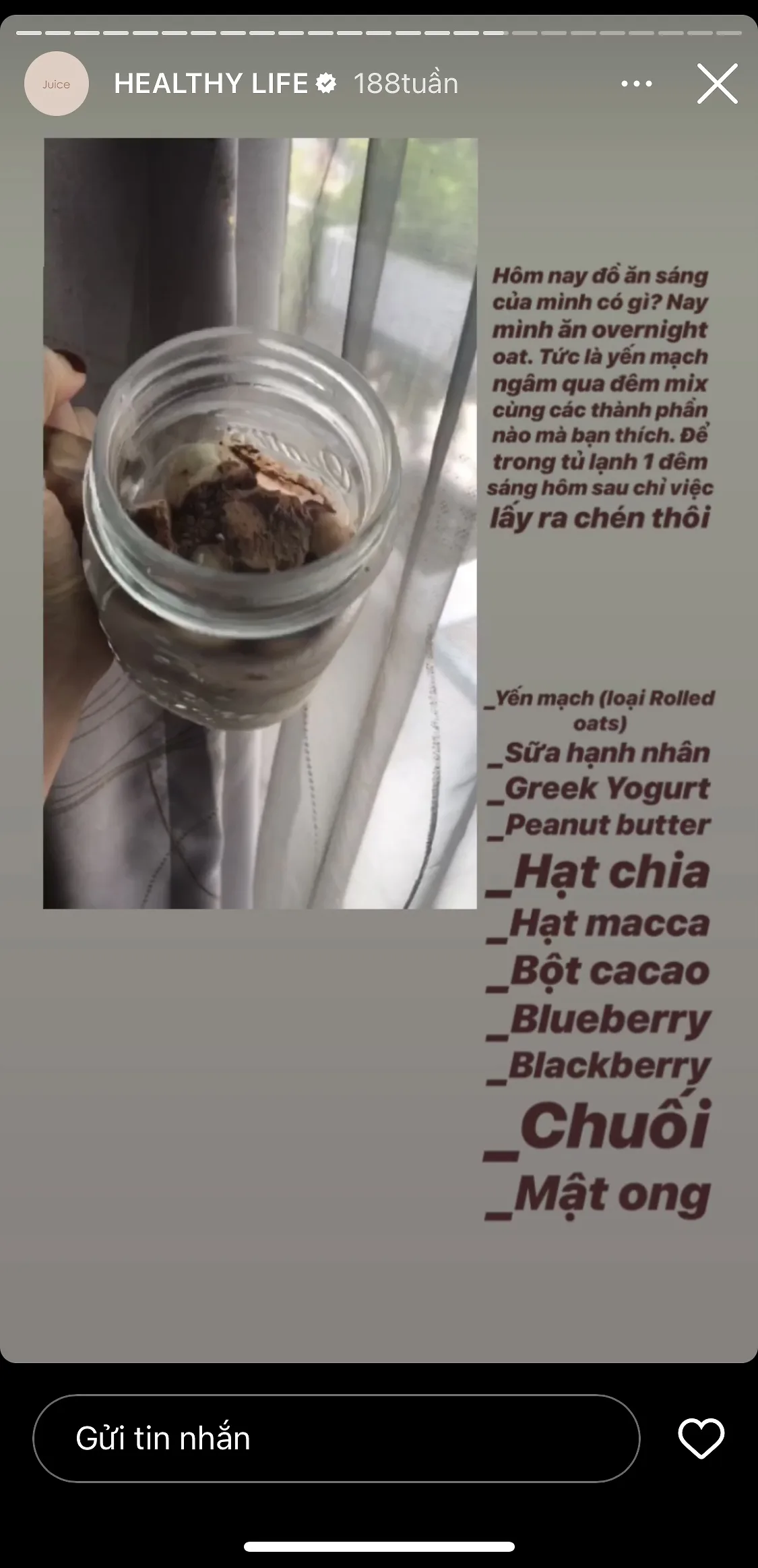 Cách làm yến mạch qua đêm — 4 bước chi tiết, không sai sót
