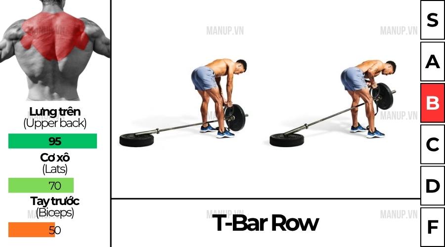 T-Bar Row là gì? Và tại sao nó khác biệt hoàn toàn với các dạng row khác
