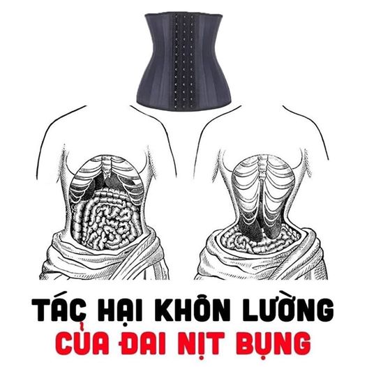 Tác hại của đai nịt bụng lên hệ tuần hoàn và hô hấp Tác hại của đai nịt bụng lên hệ tuần hoàn và hô hấp