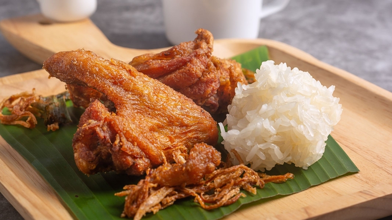 Cách làm xôi gà chuẩn dinh dưỡng — từng bước kiểm soát calo